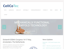 Tablet Screenshot of cellcotec.com